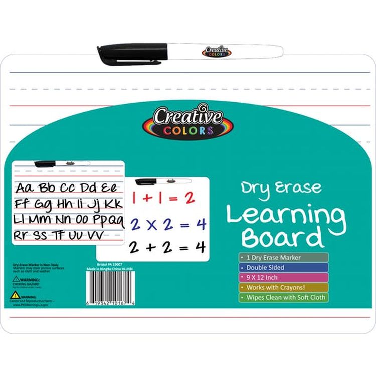 Dry Erase Boards - 9" x 12" Marker Included 3