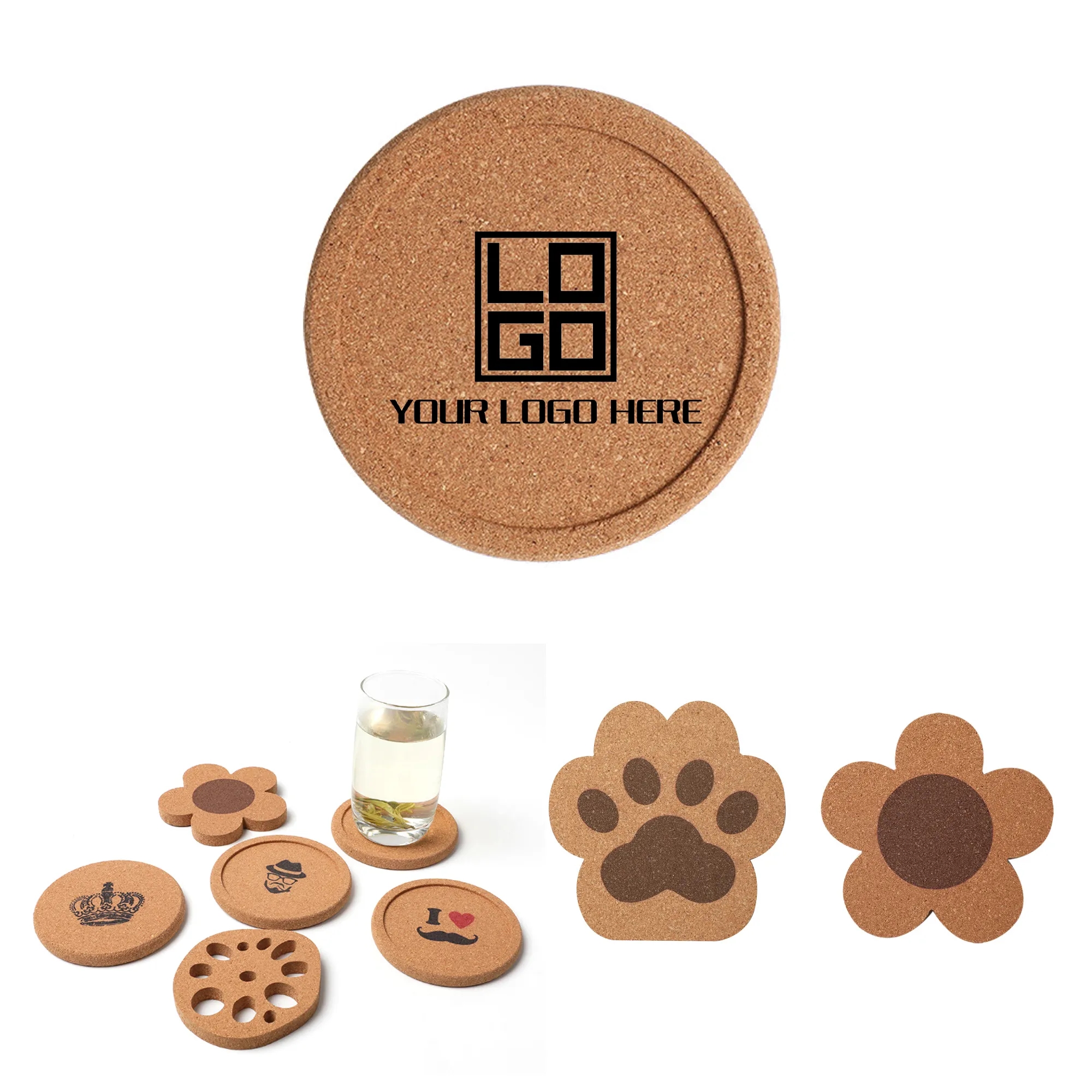 Cork Insulated Coaster MOQ30pcs