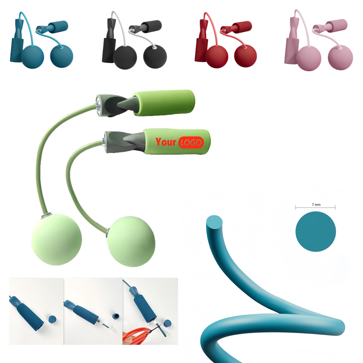 Fat-burning Wireless Weighted Jump Rope 2