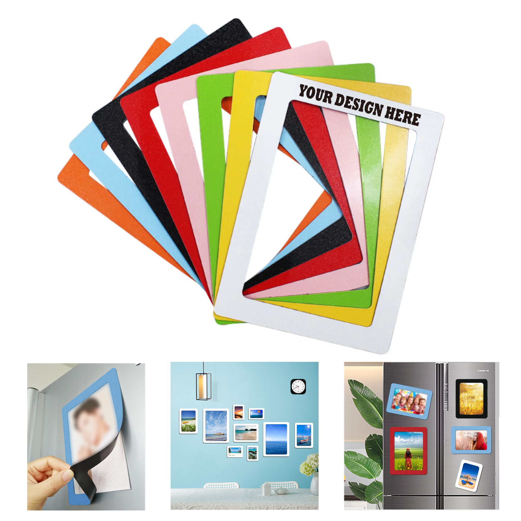 Magnetic PVC Photo Frames