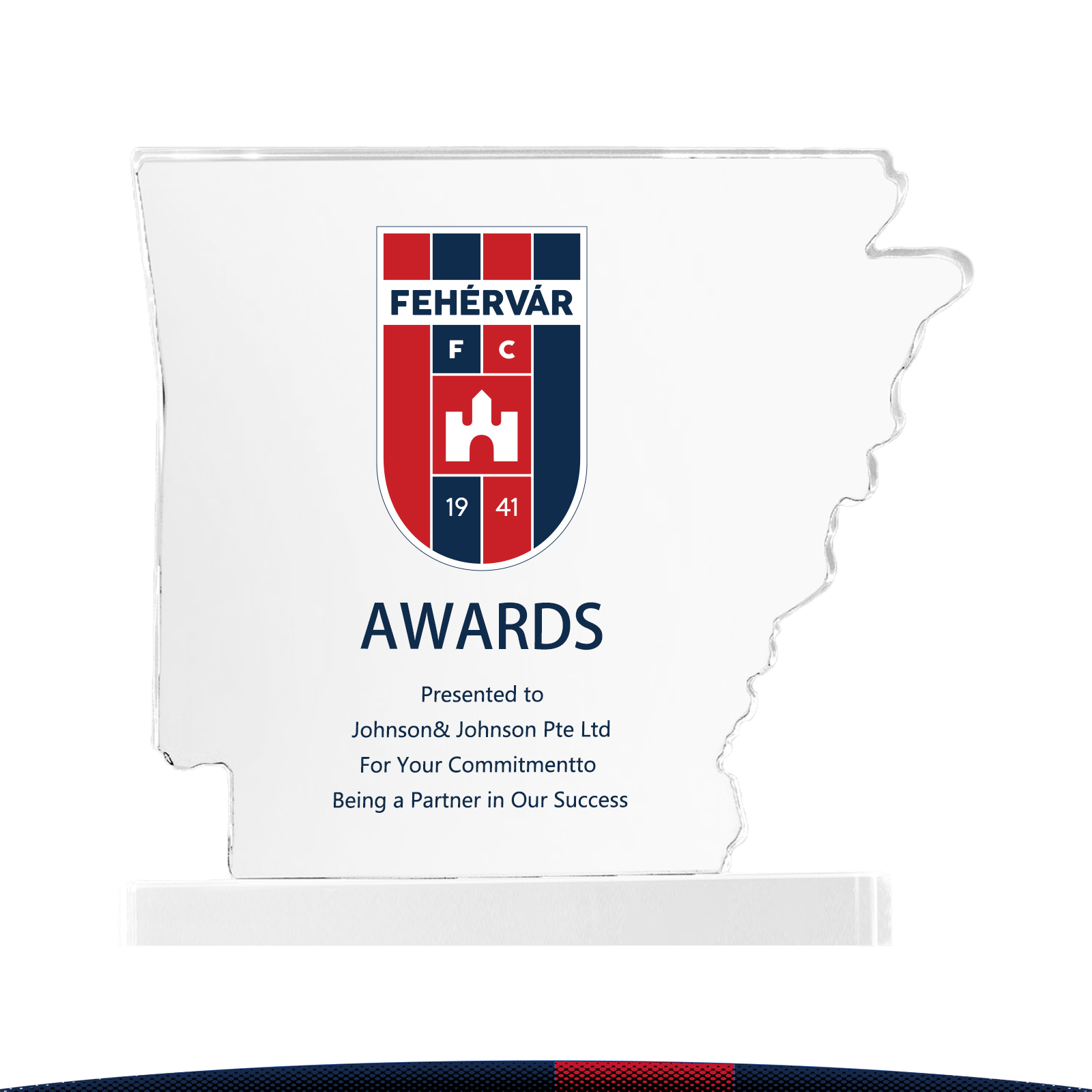 Welden Arkansas Crystal Award