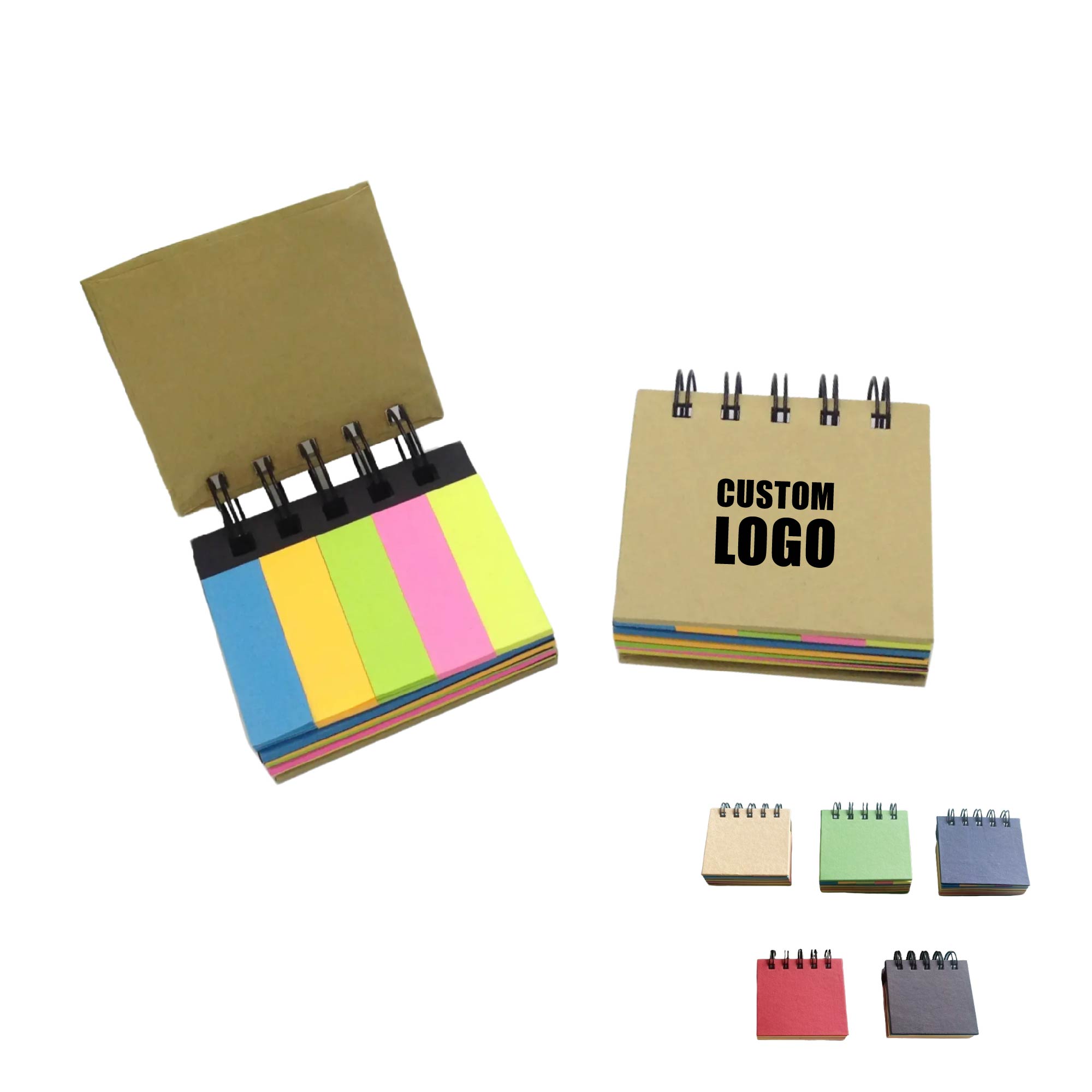 MOQ 10 pcs Multi-Color Pocket Memo Pad