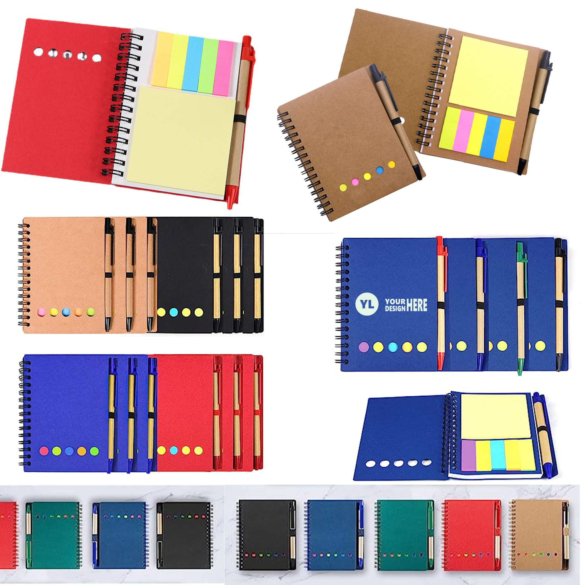 Spiral Notebook with Pen