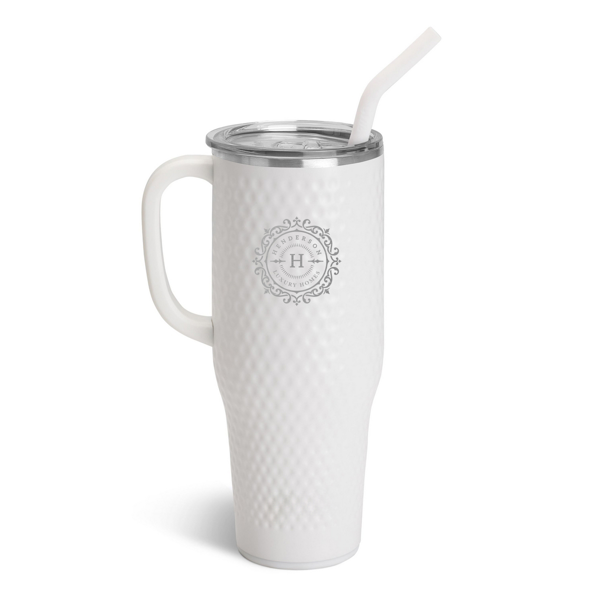 40 Oz. Swig Life Stainless Steel Mega Mug w/Flexi-Straw - Thumbnail 2