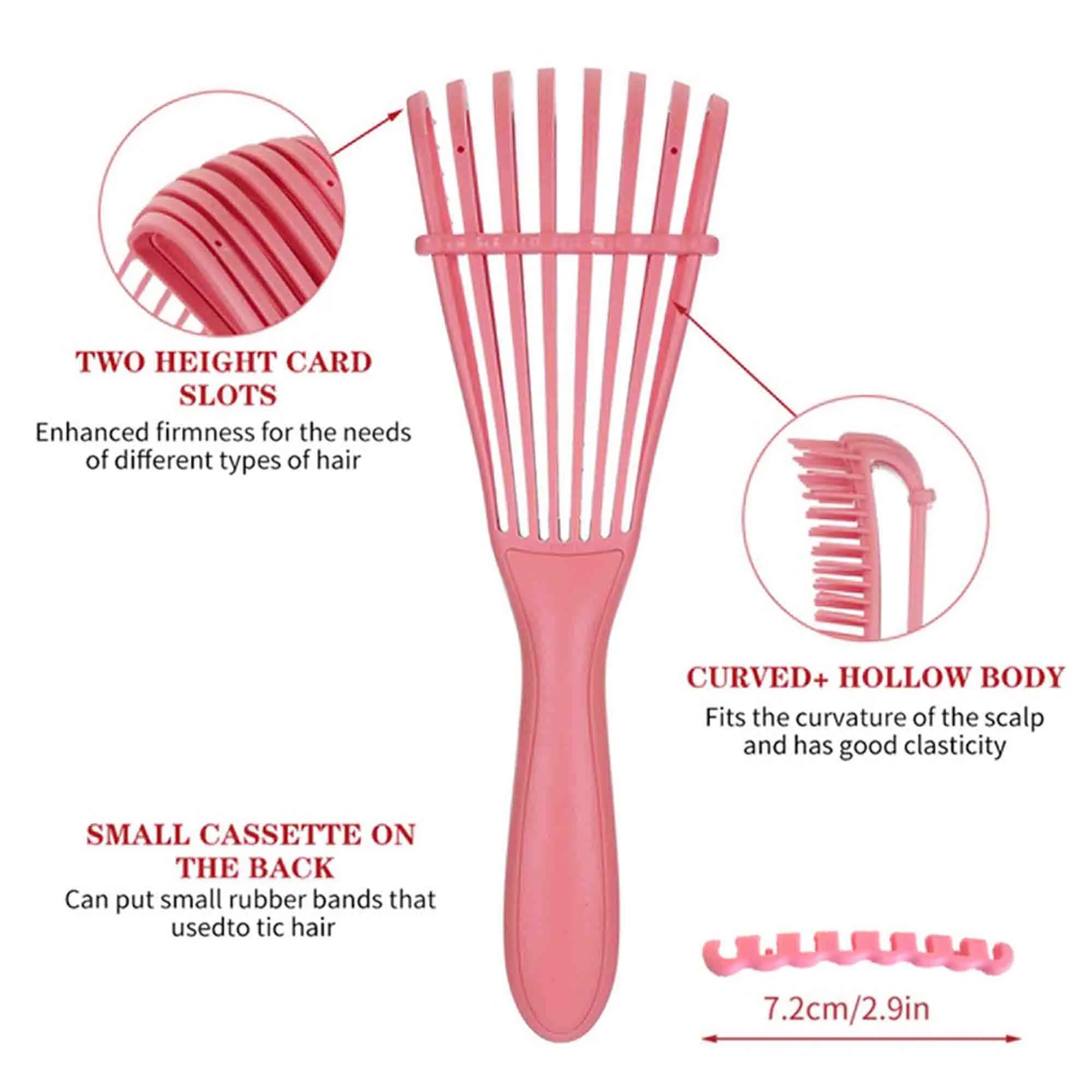 Massage Detangling Comb Hair Brush 9