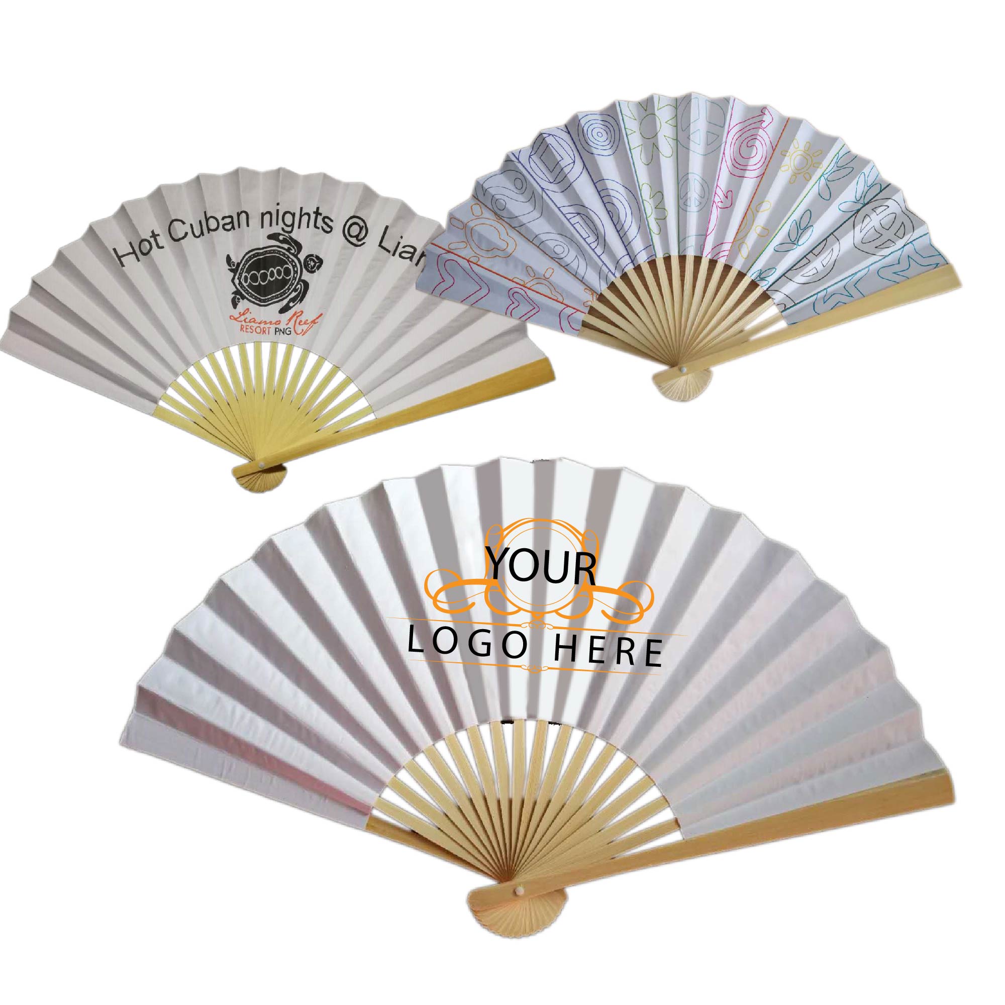 Handheld Bamboo Folding Fan