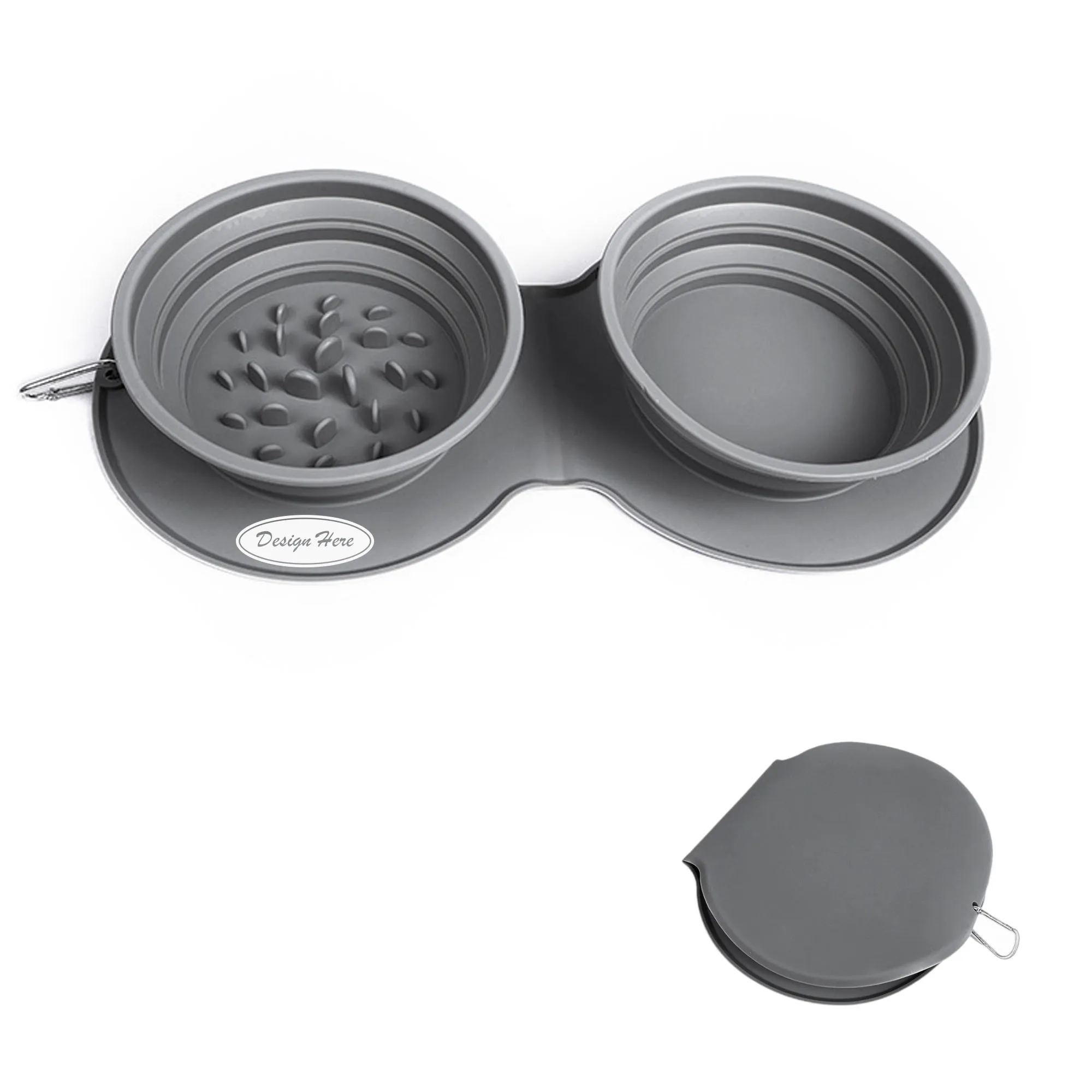 Pet Water Bottle with Bowl