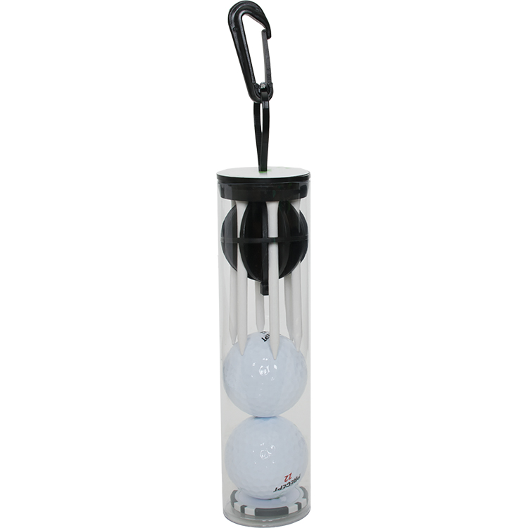 Caddy Cap Tee Holder Tube w/Poker Chip 9