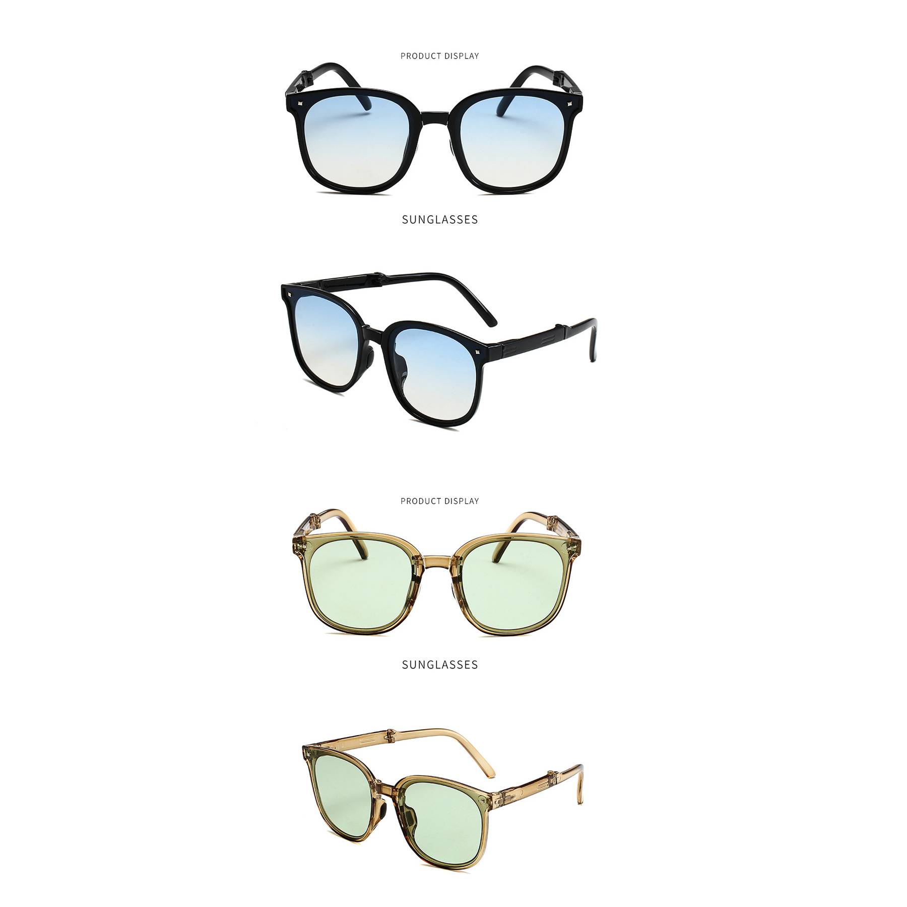 Sunscreen Polarized Folding Sunglasses