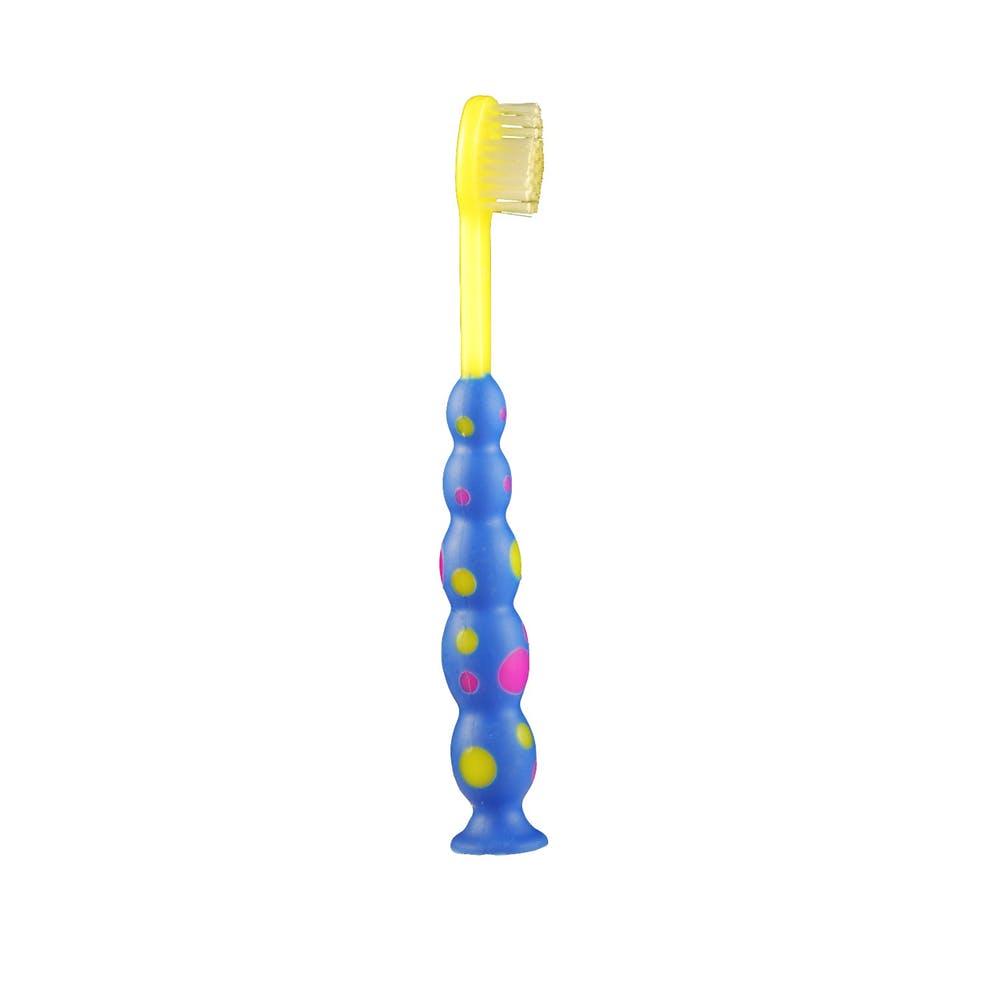 Kids' Suction Toothbrushes - Bubble Handle 33 Tufts Assorted 3