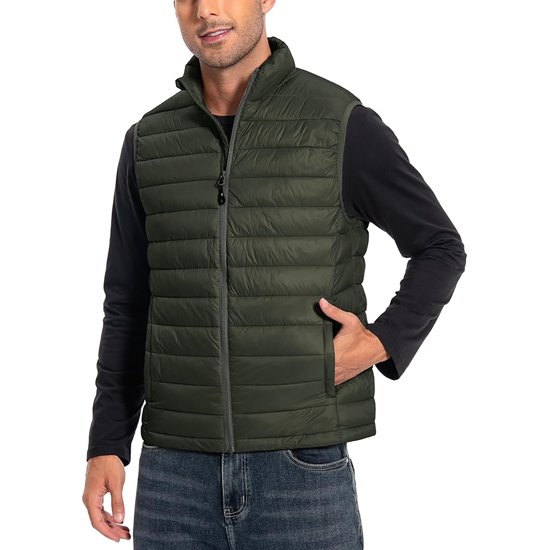 Men's Packable Lightweight Down Vest 21