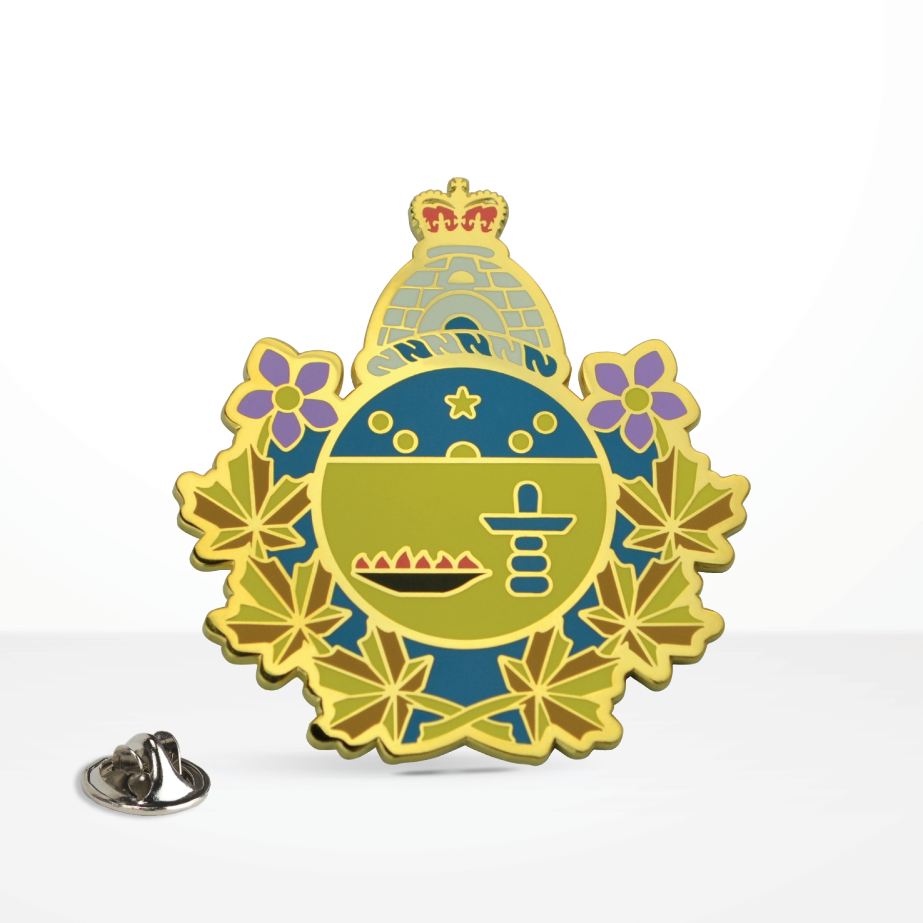 Hard Enamel Lapel Pins (Up to 1.5 in) 3
