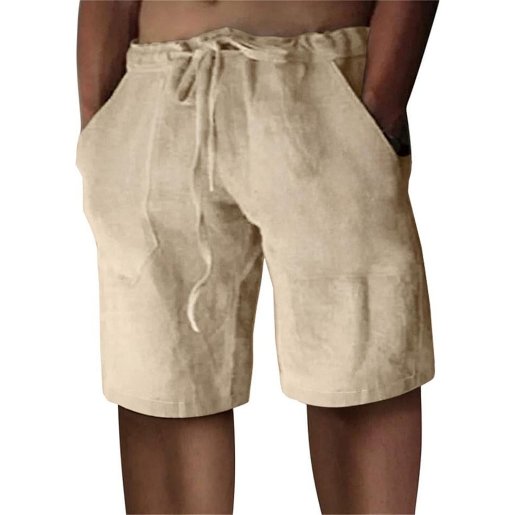 Men Linen Shorts 32