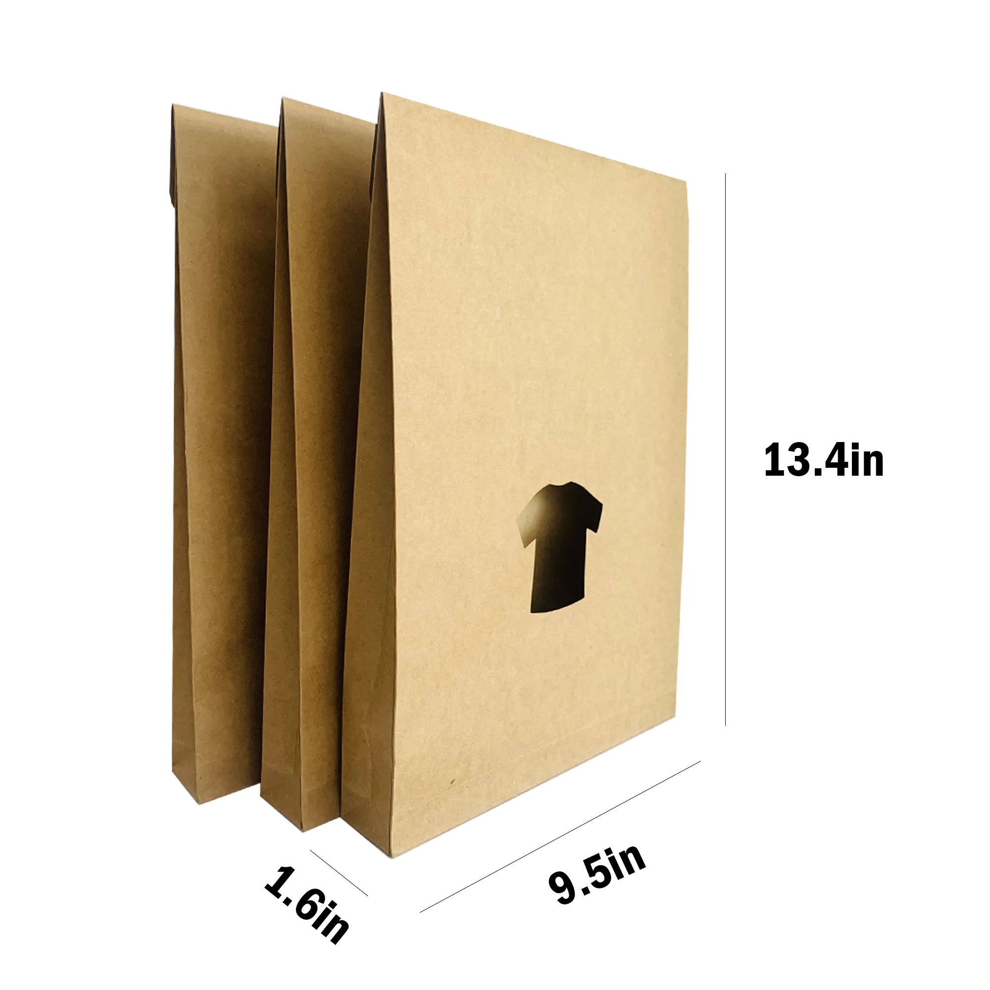 Kraft Paper Folder-Style Garment Packaging Bag 6