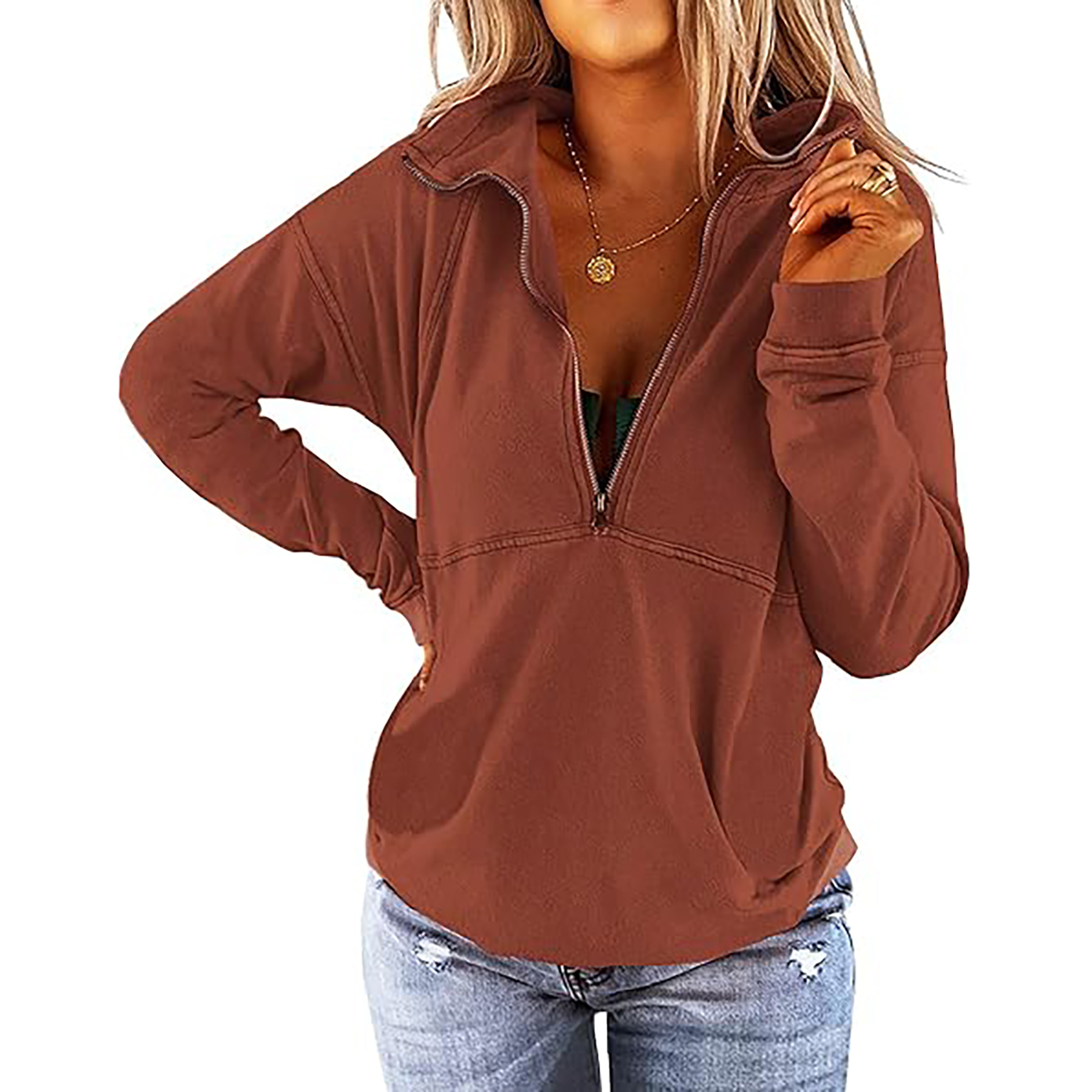 Loose Fit Casual Pullover 34