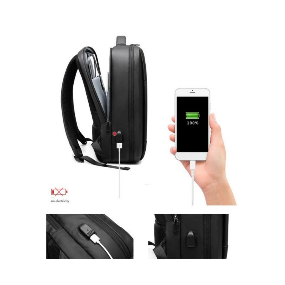 Business Waterproof Laptop Travel Backpack 10