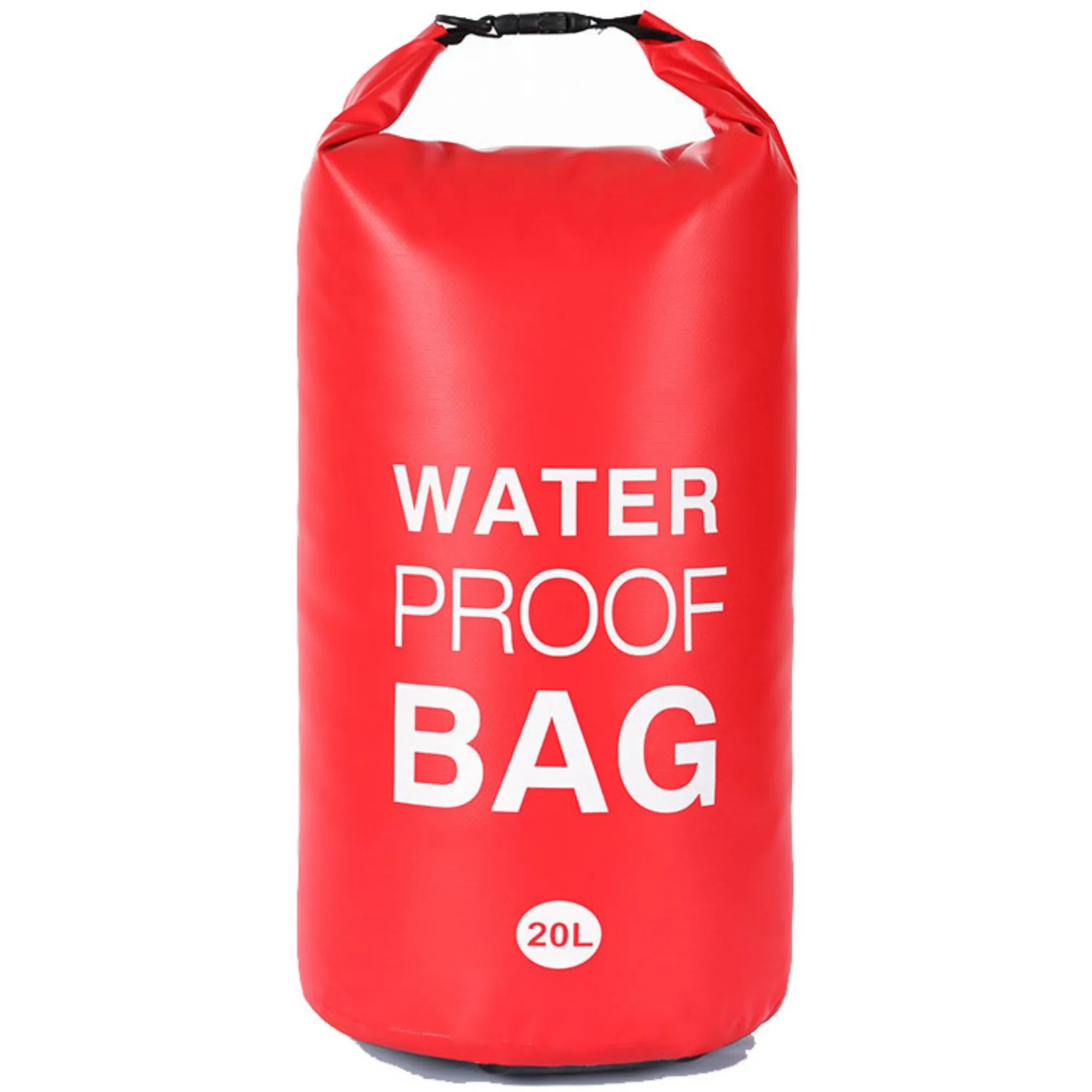 20L PVC Mesh Waterproof Bucket Backpack 7