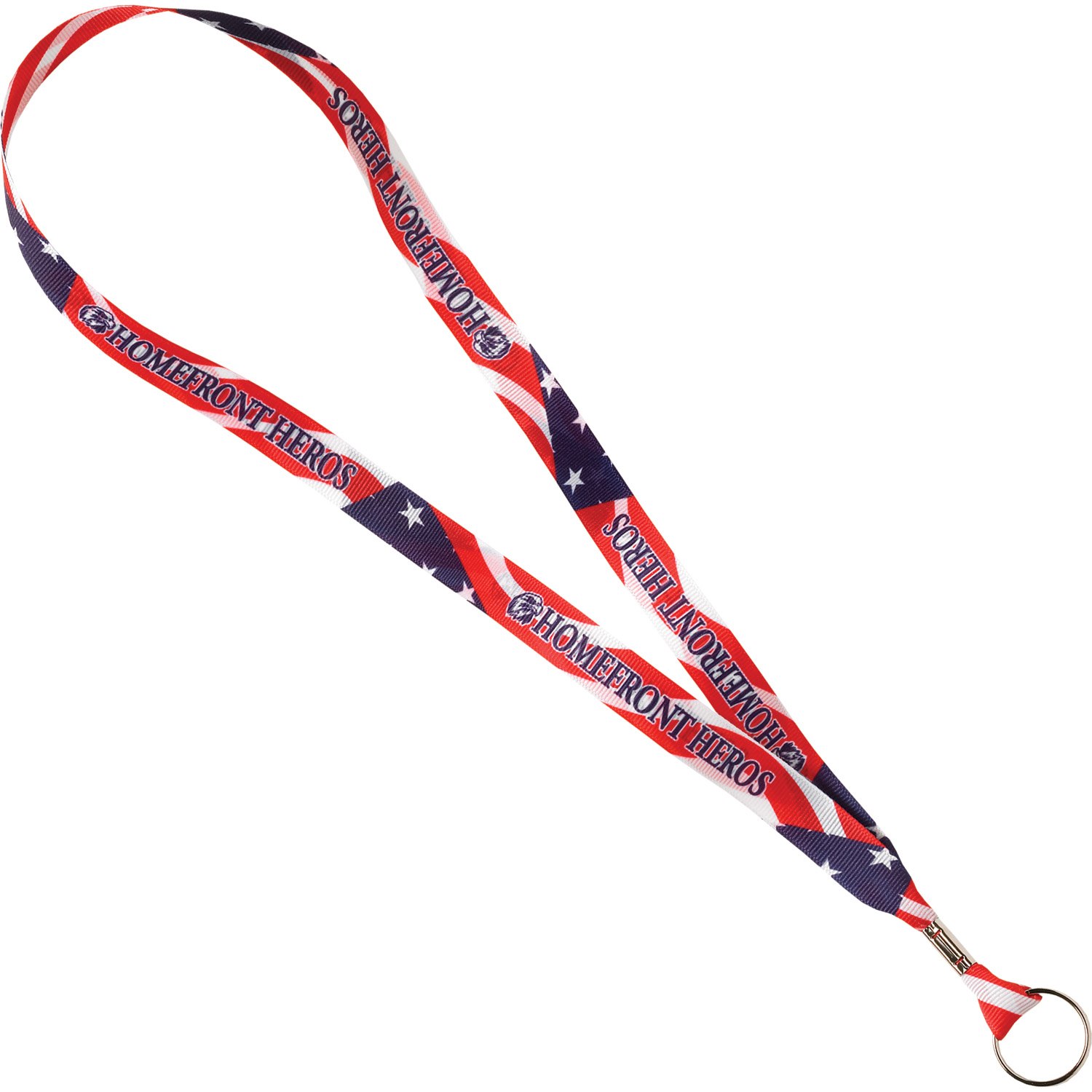 5/8" Full Color Polyester Ribbon Lanyard 4