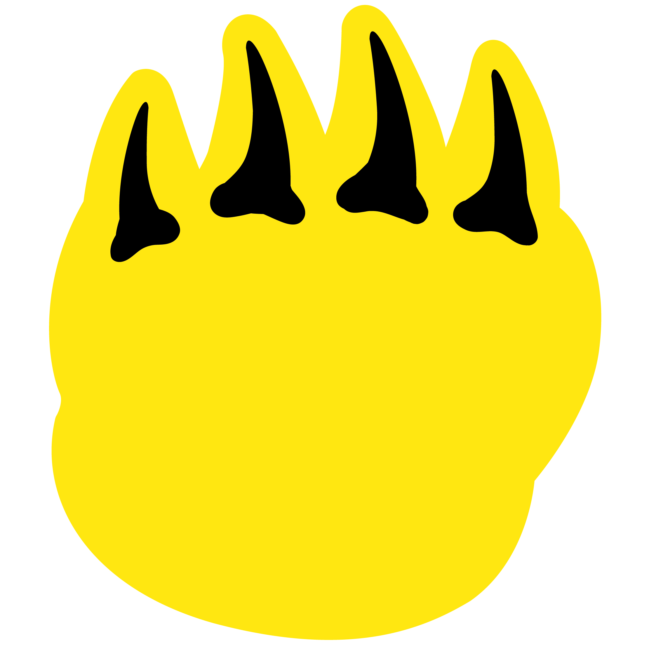 Foam Dragon Claw Mitt 70