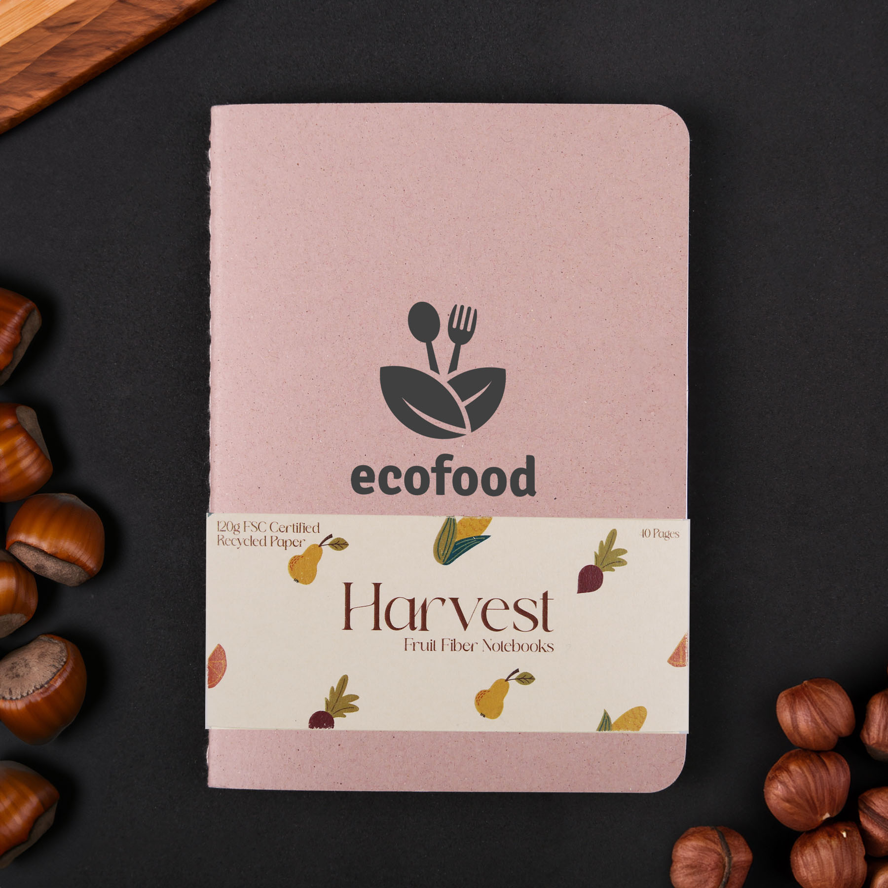 Harvest Fruit Fiber™ Pocket Notebook 16