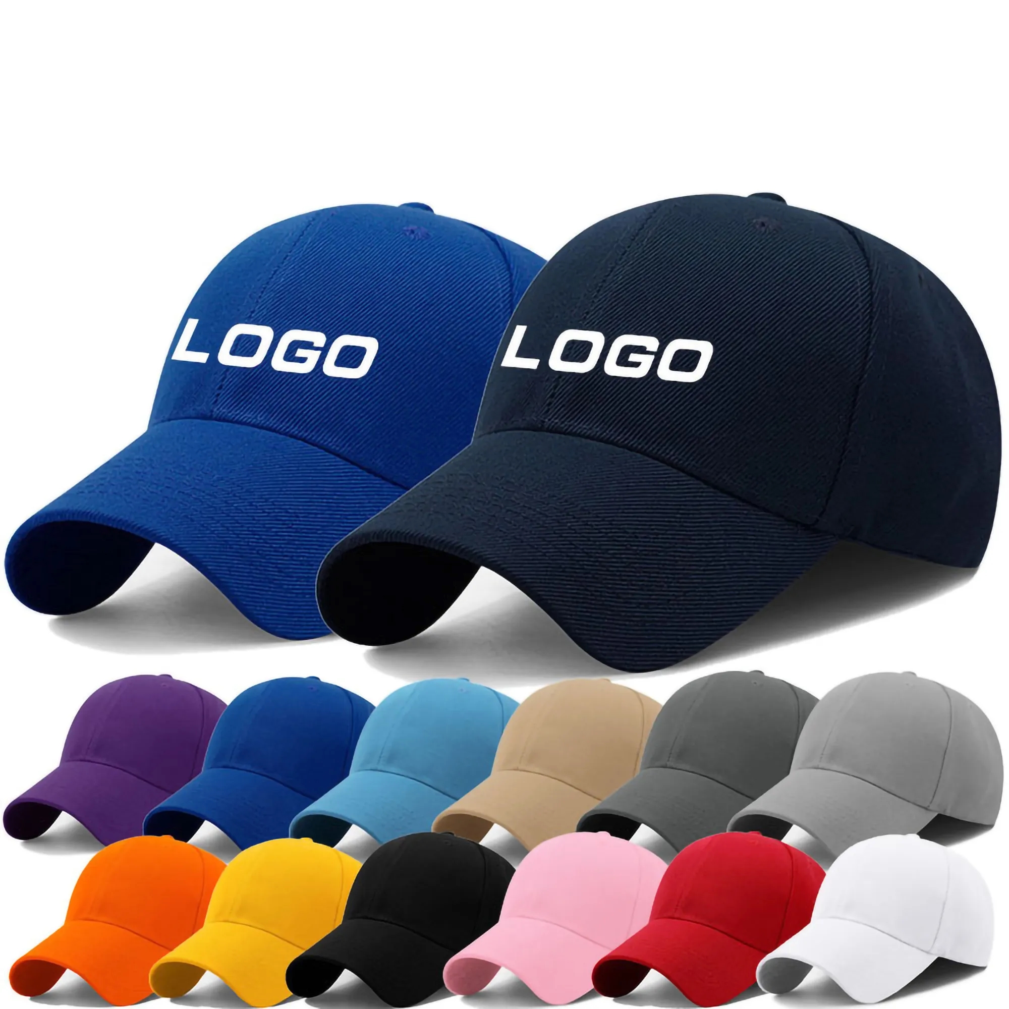 6 Panel Cotton Baseball Cap 13