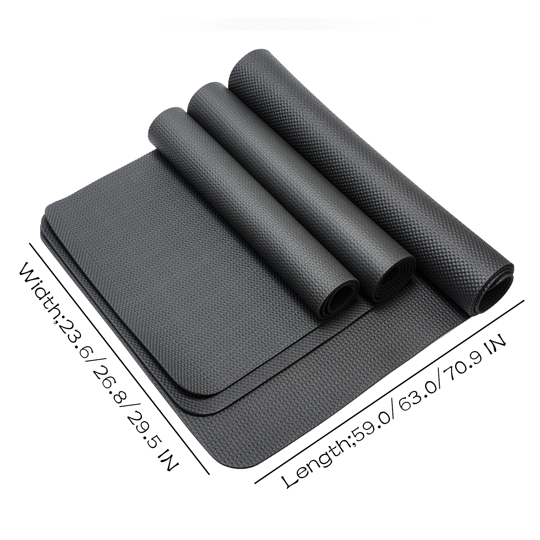 Rubber Shock Absorption And Noise Reduction Treadmill Floor Mat 12