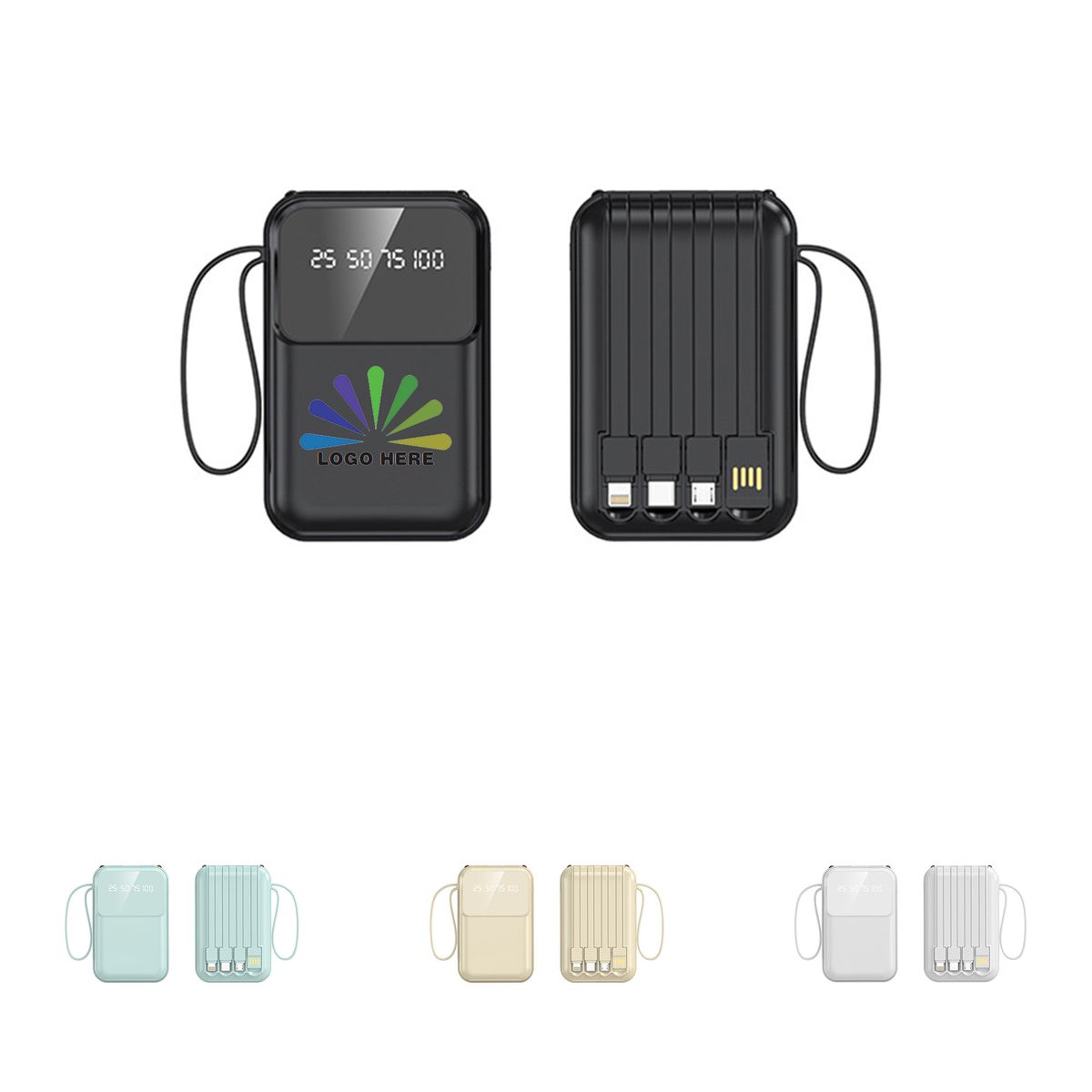 10000mA Four-Wire Mobile Power Supply 3