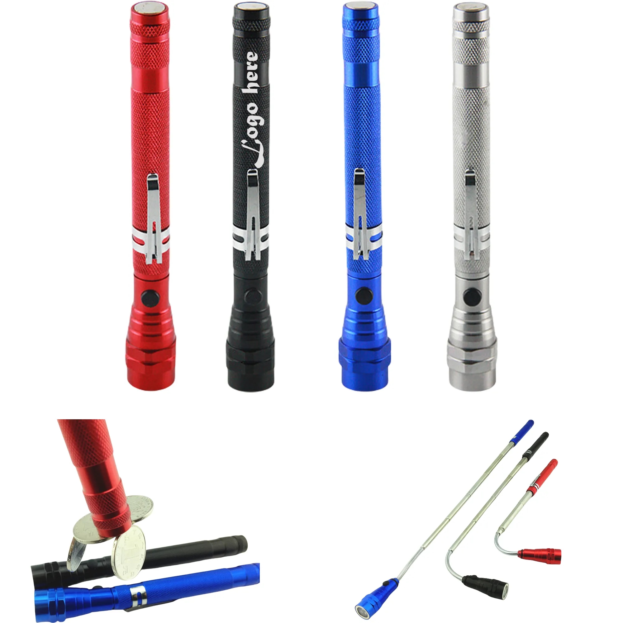 Retractable Flashlight MOQ50