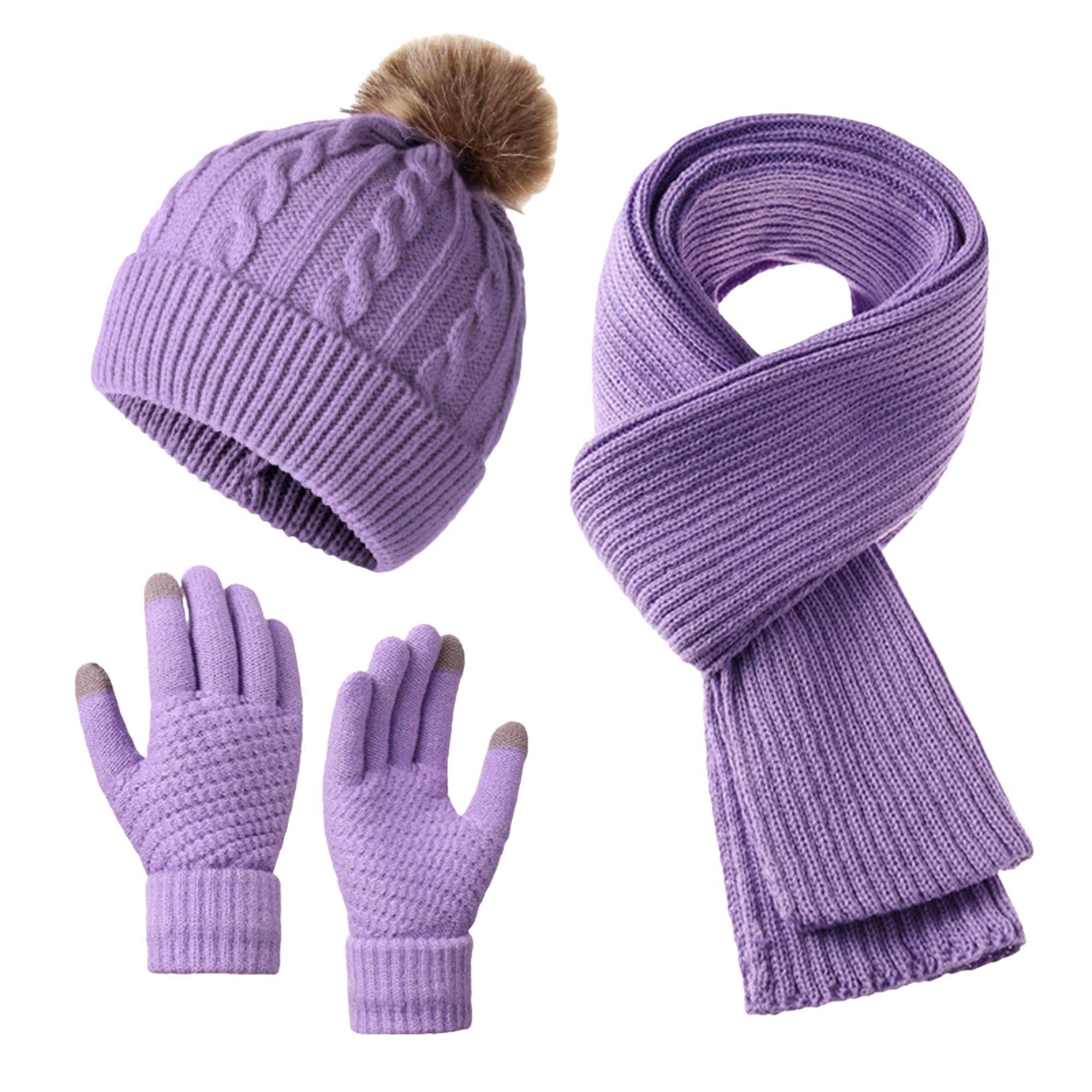 Winter Scarf Set 10