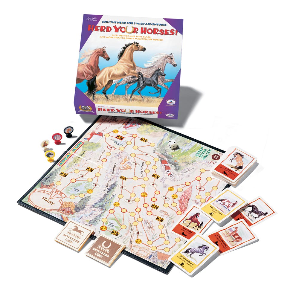 Herd Your Horses Board Games - 3 Levels Ages 8+ 3