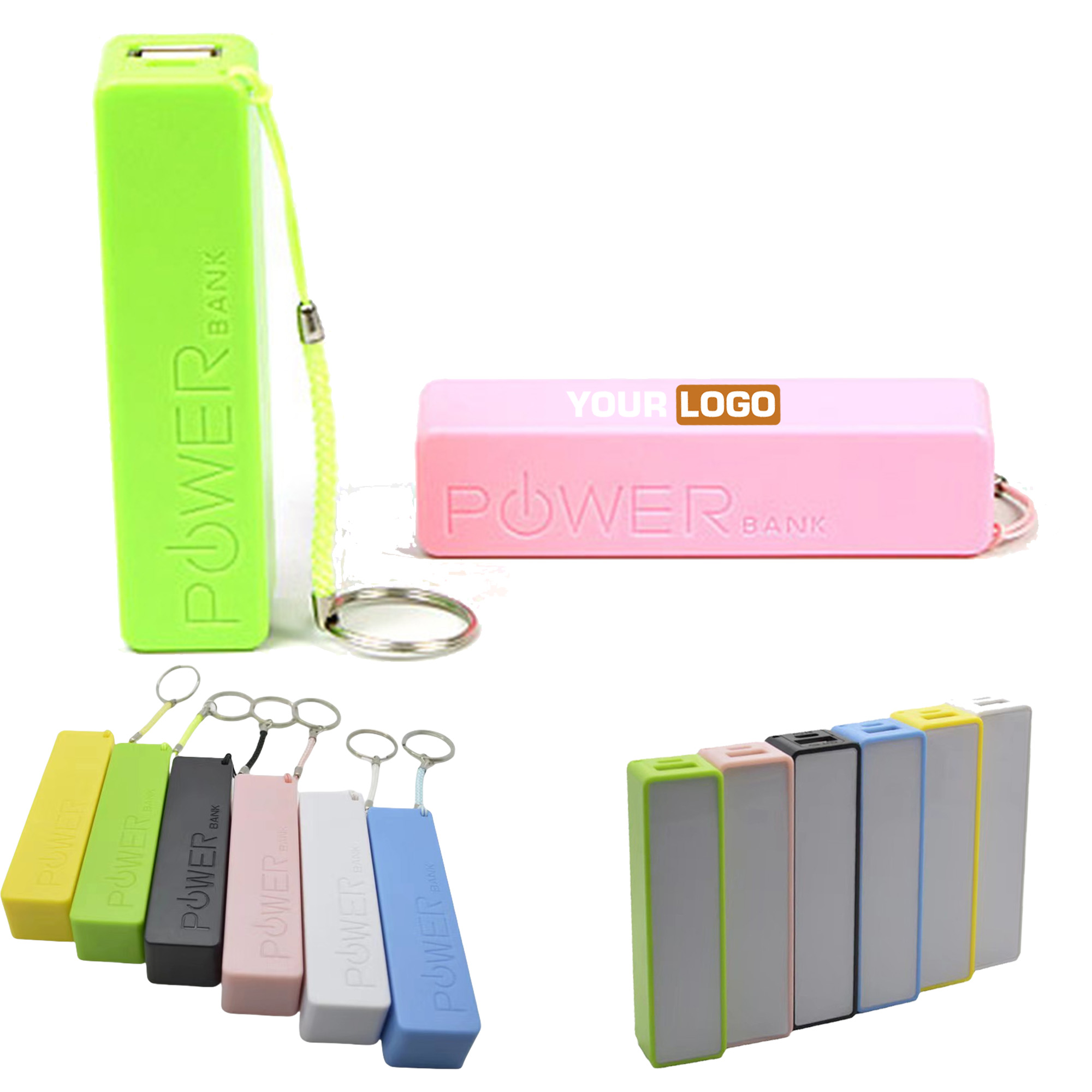 Economical Portable Colored Power Bank