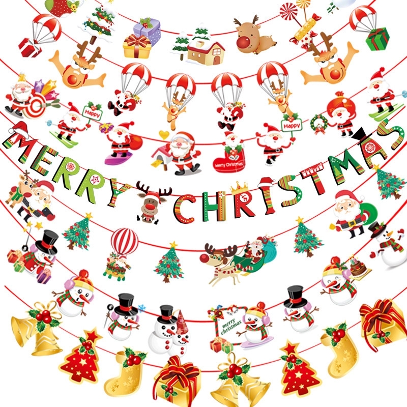 Merry Christmas Paper Banner