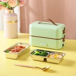 Double Layer Insulated Bento Box Container