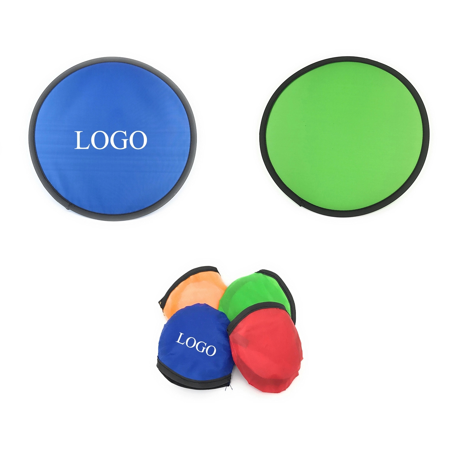 Foldable Pocket Flyer Disc with logo