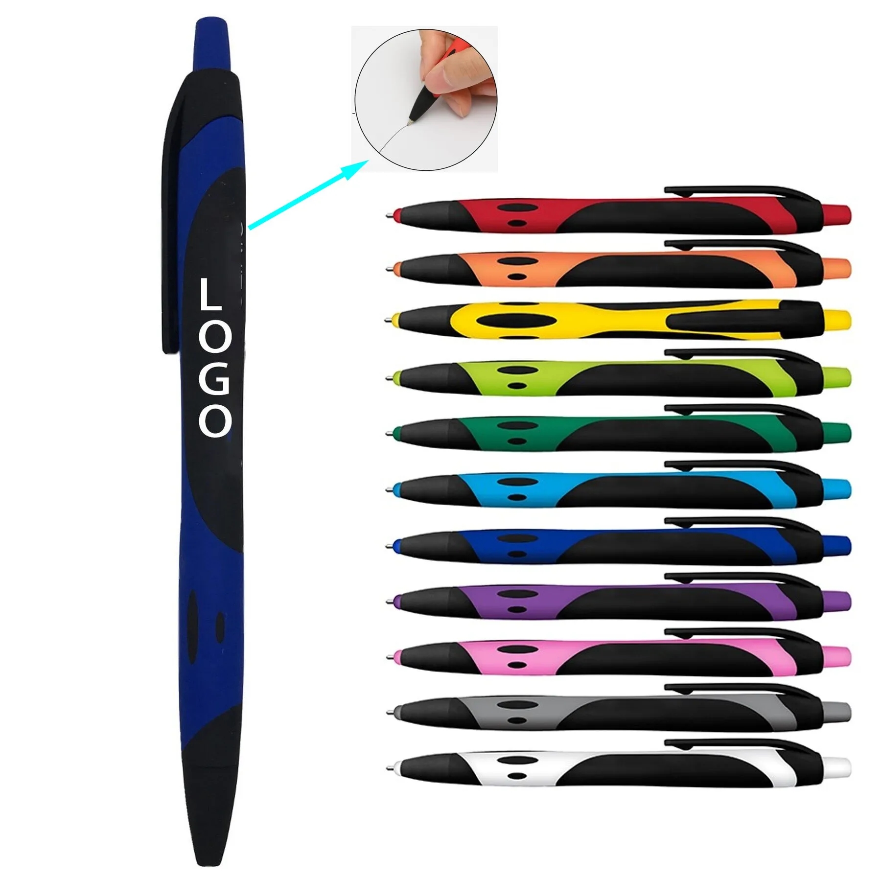 Gel-Sport Soft Touch Rubberized Hybrid Ink Gel Pen