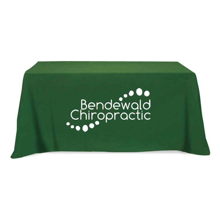 Flat 3 Sided Table Cover Fits 6 Foot Standard Flat 3 Sided Table Cover Fits 6 Foot Standard