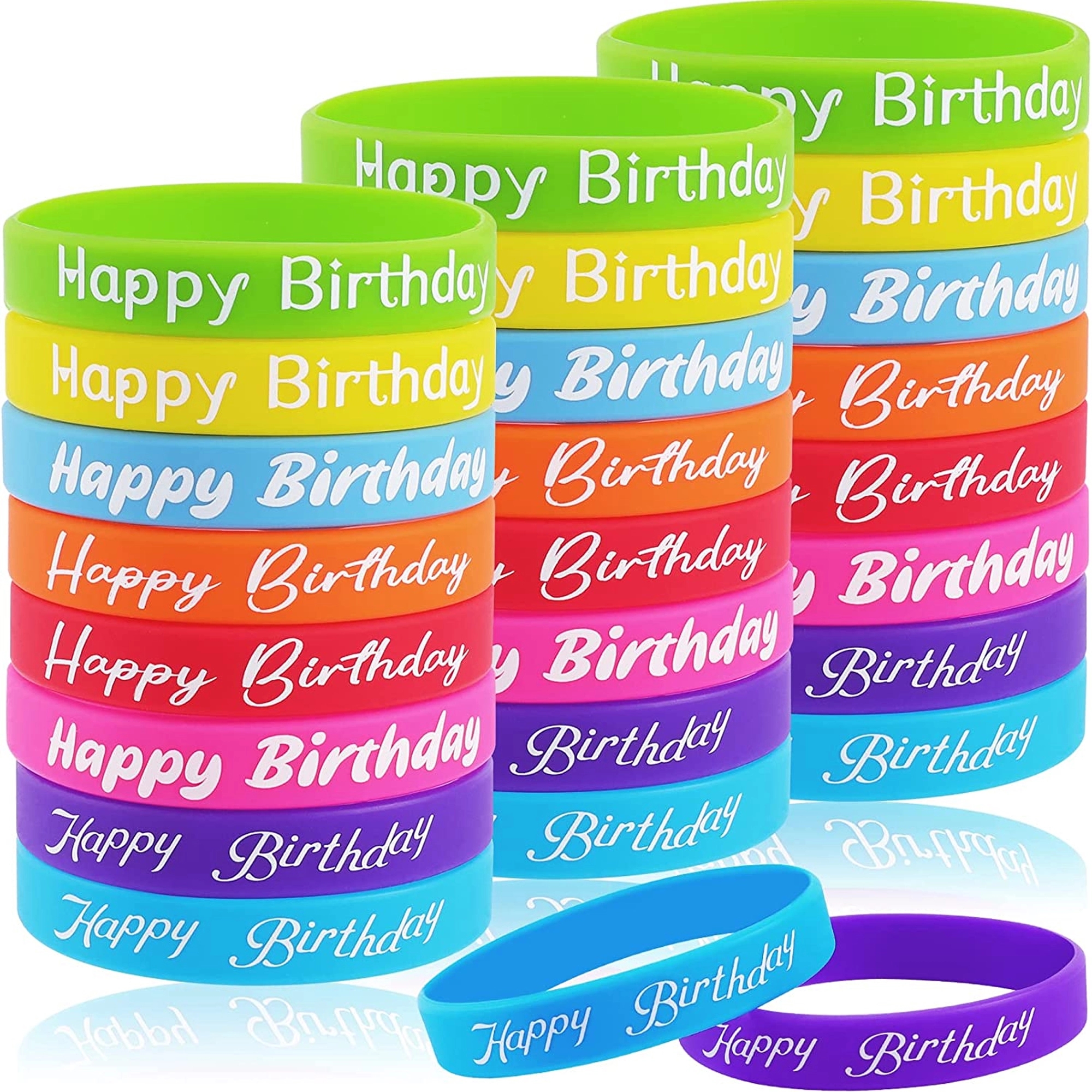 Screen Printing Silicone Bracelet MOQ 100PCS 3