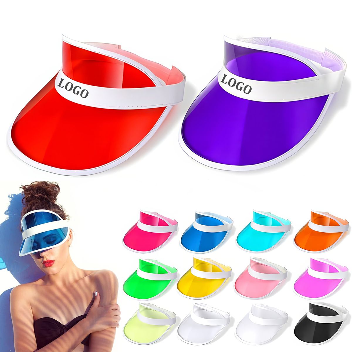 Plastic Sun Visors