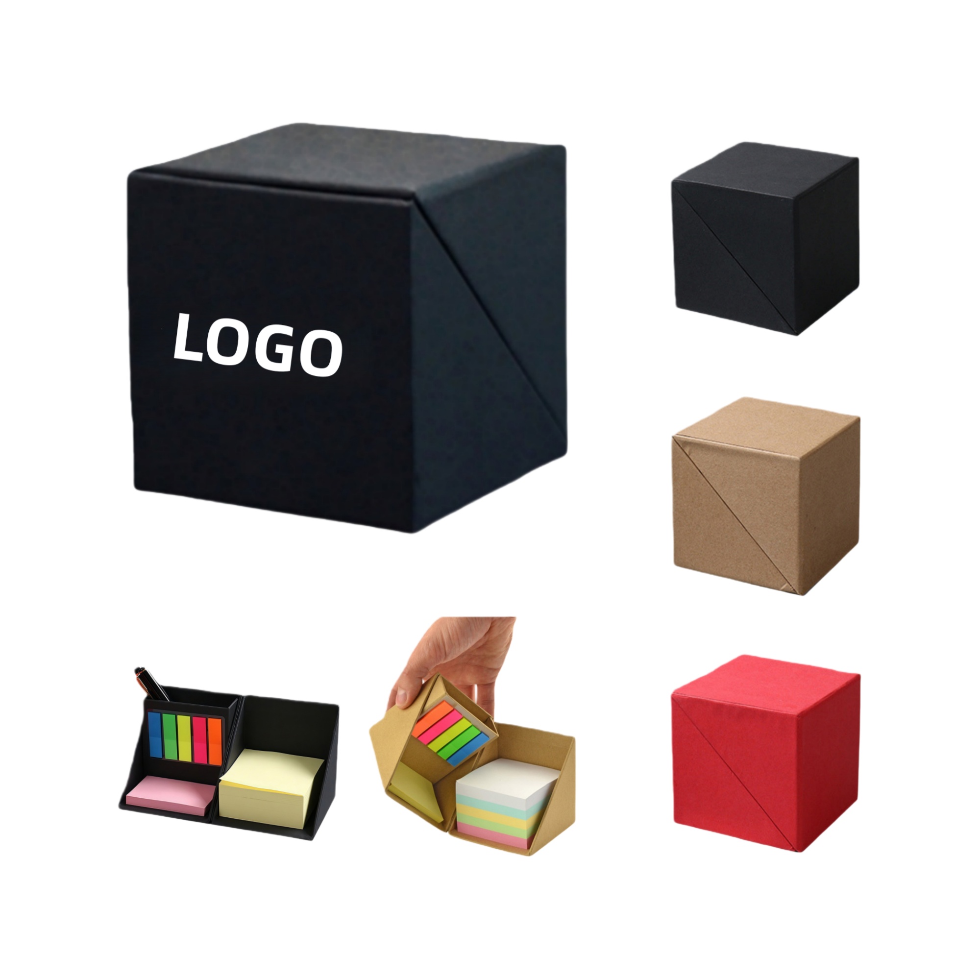 Sticky Note Folding Box