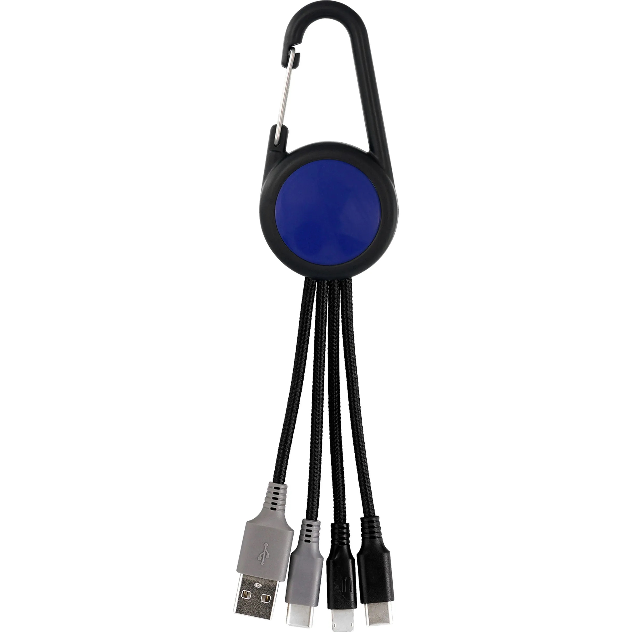 COLORFUL 3-IN-1 CARABINER DUO CHARGING CABLE 4