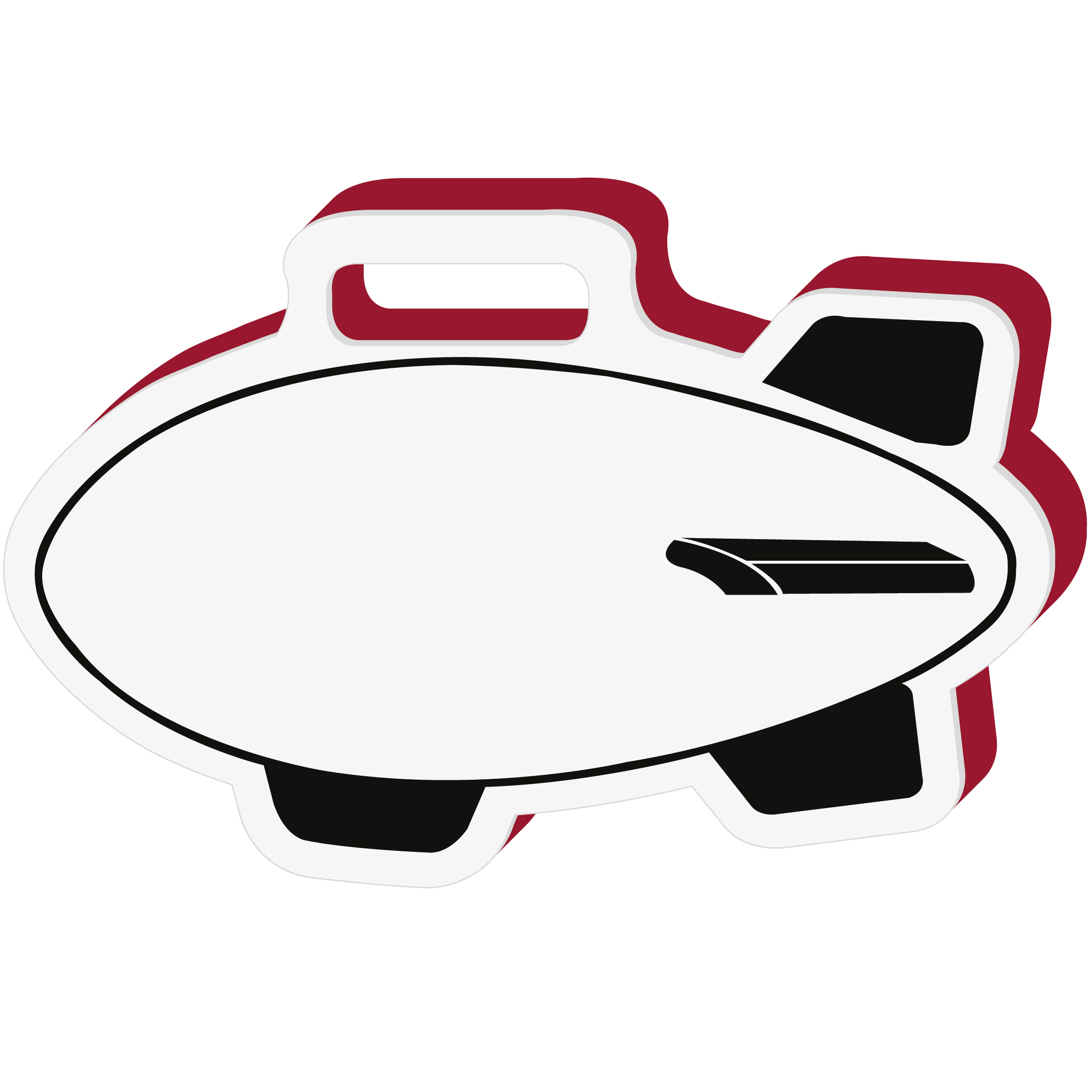 Dirigible Airship Sandwich Cushion 56