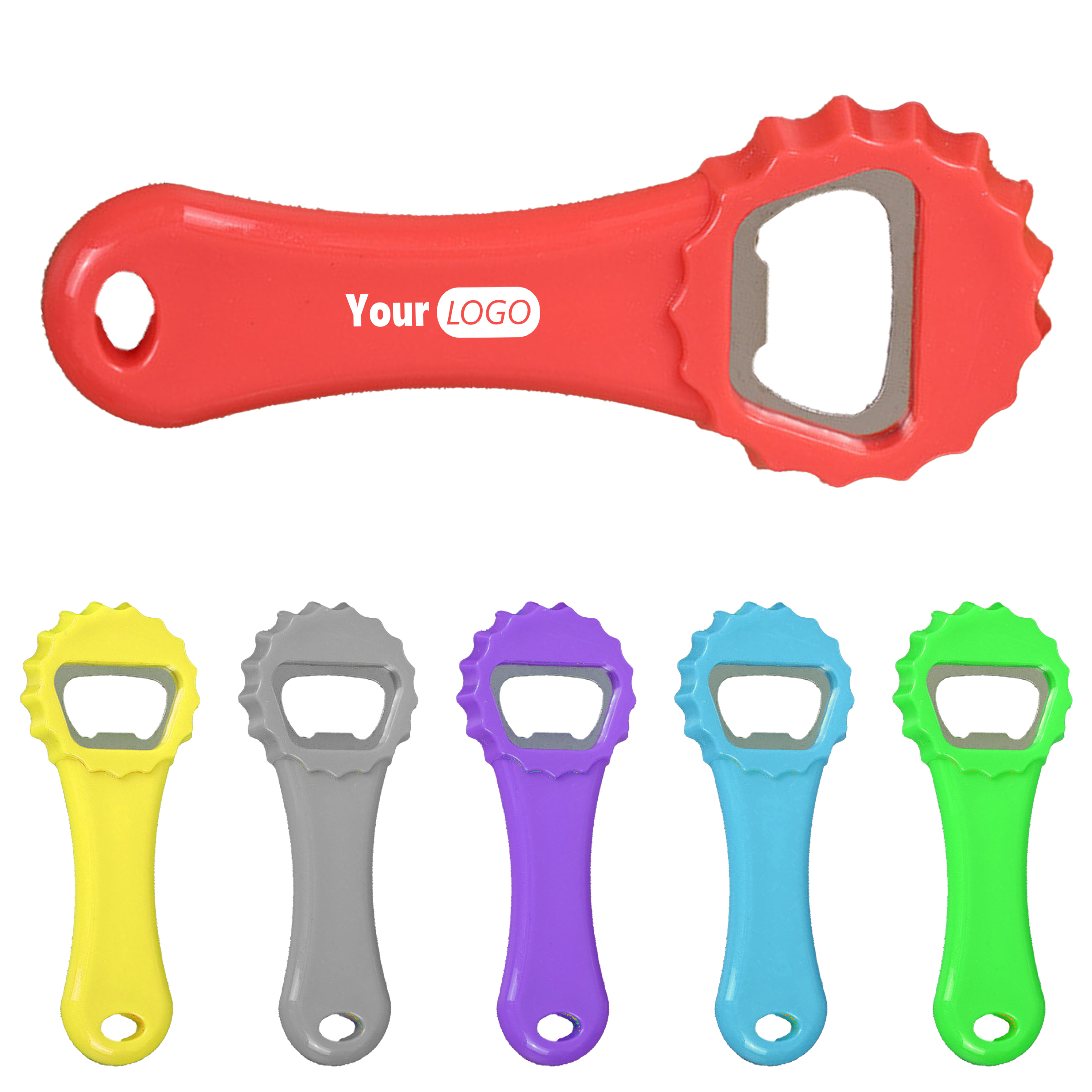 Polypropylene Simple Bottle Opener With Custom Logo 3