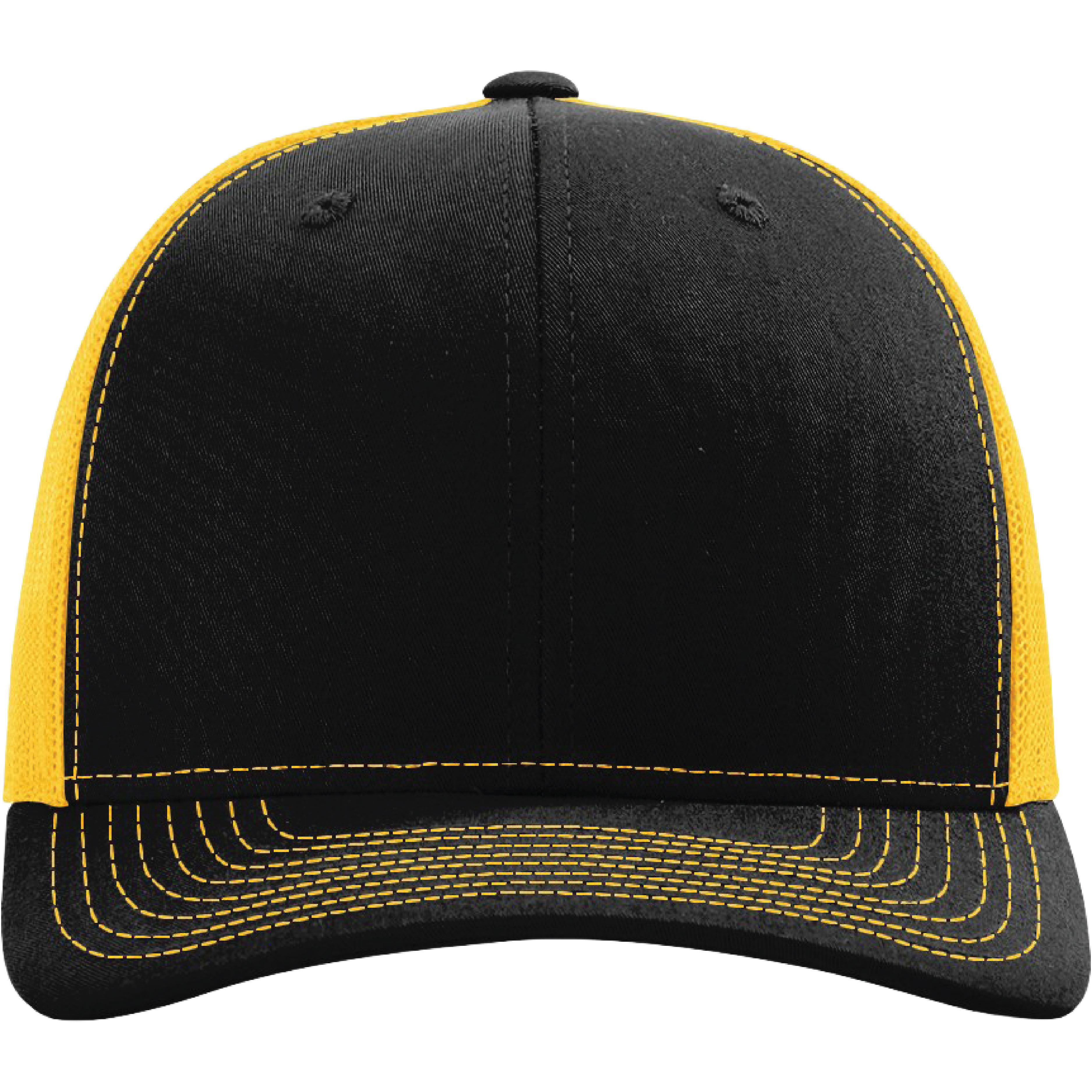 Richardson 112 6-Panel Snapback Trucker Hat w/Leatherette Adhesive Patches or Embroidery 294