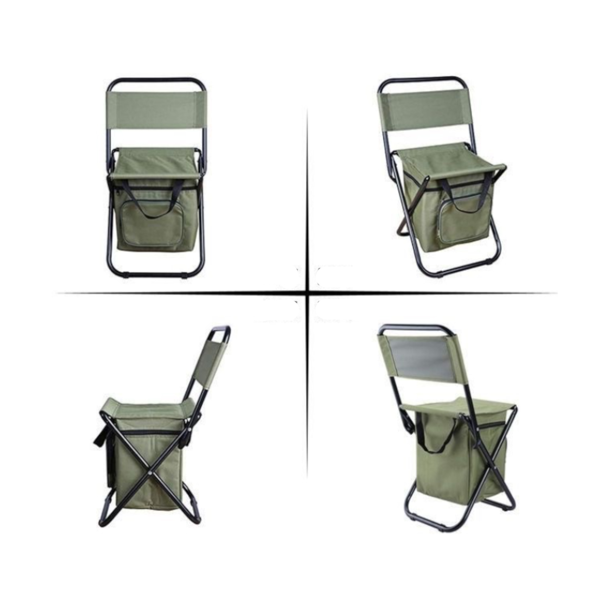 Portable Folding Chair Cooler Bag 11