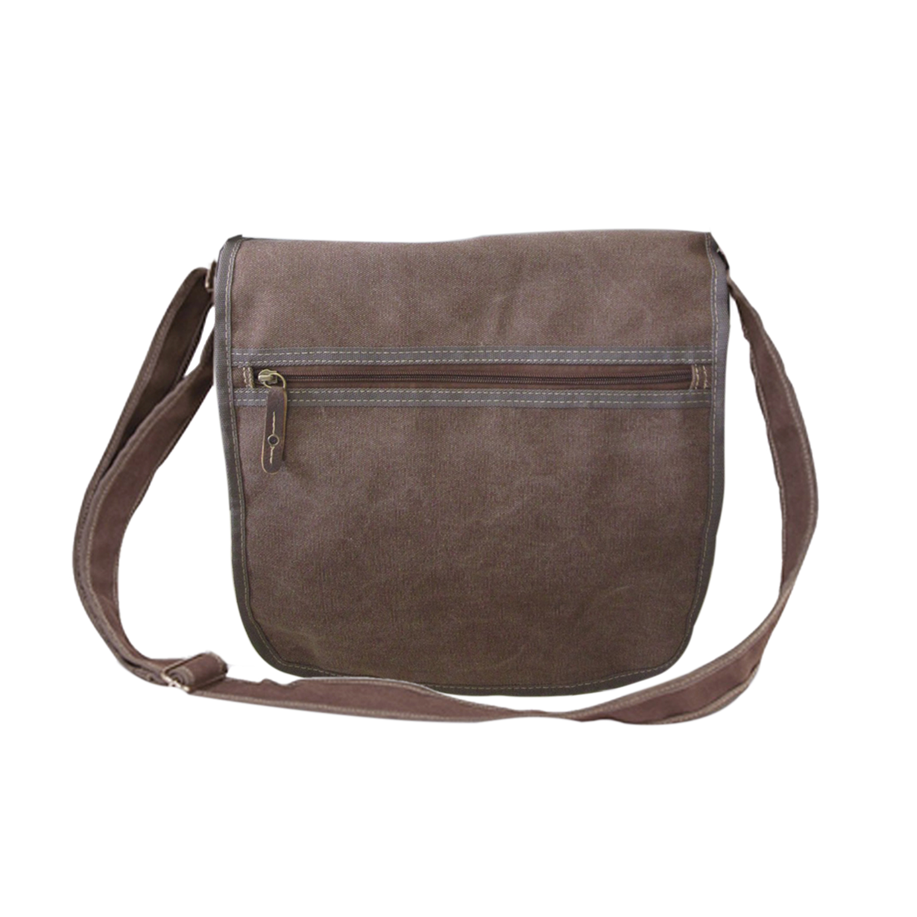 12 oz. Cabana Canvas Messenger Bag 13