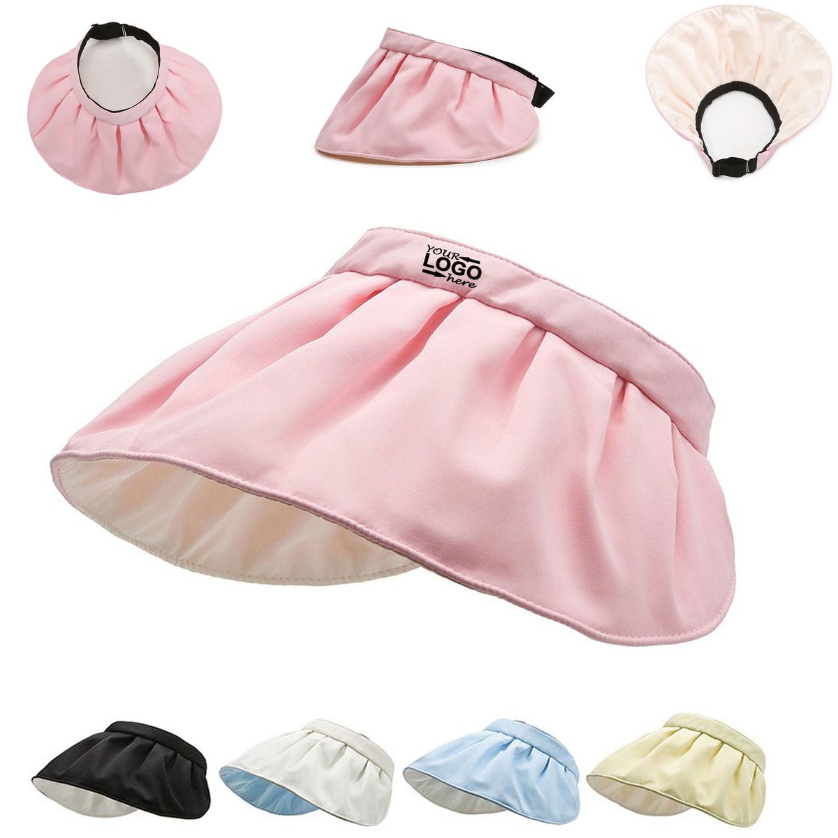 Shell Floral Wide Brim Bucket Hats Rush Service 3