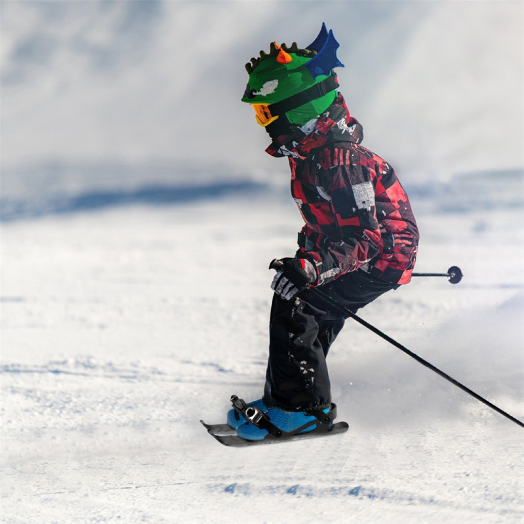 Adjustable Short Mini Ski Skates