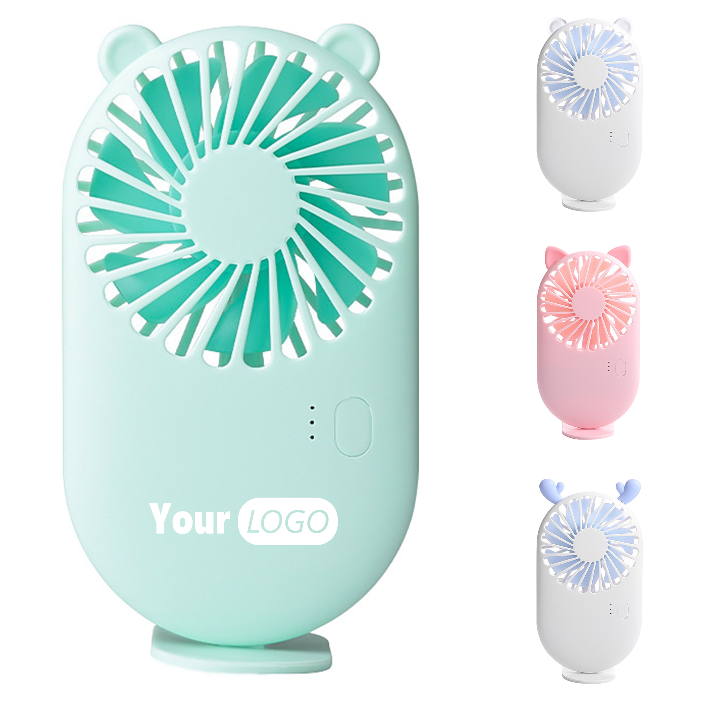 Abs Mini Pocket Charging Small Fan 6