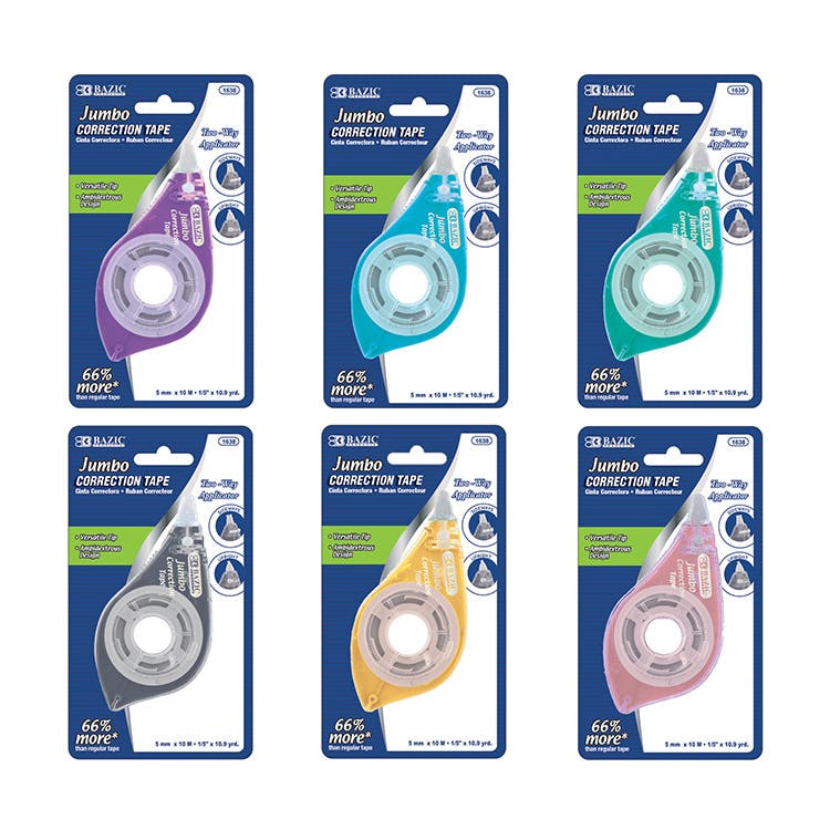 Jumbo Correction Tape - Two Way Design 3