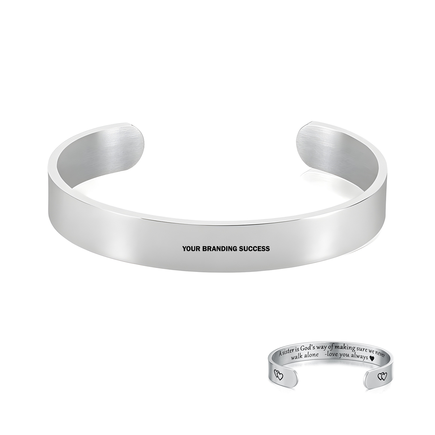 Everyday Cuff Bracelet - Motivational Design 5